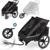 ABC Design 3in1 Fahrradanhänger & Kinderwagen Tour