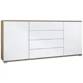 Vladon SIDEBOARD Santo Weiß matt