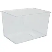 Exotenherz Leeres Kunststoff-Aquarium Mittel