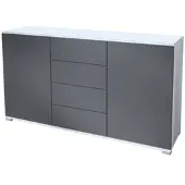 Vladon SIDEBOARD Santo Anthrazit matt