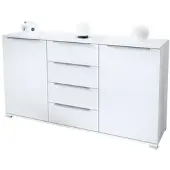 Vladon SIDEBOARD Linio Weiß matt