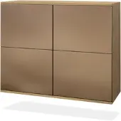 Vladon KOMMODE Rova Bronze Optik