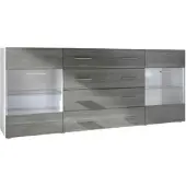Vladon SIDEBOARD Carlos Avola-Anthrazit