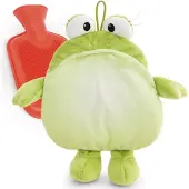Nici 62969 Wärmflasche Frosch Frowin 300ml 32cm GREEN