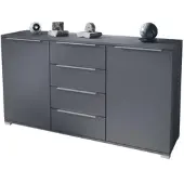 Vladon SIDEBOARD Linio Anthrazit matt