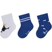 Sterntaler Baby Socken 3er-Pack Wal in weiß | Gr.: 16