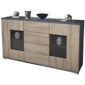 Vladon SIDEBOARD Grömitz Eiche sägerau