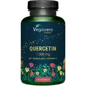 Vegavero Quercetin Komplex | 120 Kapseln | mit Bromelain & Vitamin C | vegan