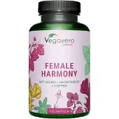 Vegavero Female Harmony Complex | 120 Kapseln | mit Salbei + Nachtkerze + Hopfen | vegan