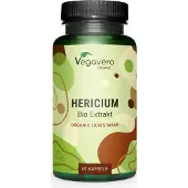 Vegavero Hericium Extrakt | 60 Kapseln | mit 50% Polysacchariden | vegan