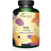 Vegavero EAA + Histidin | 300 Tabletten | mit allen 8 EAAs einschließlich BCAAs und Histidin | vegan