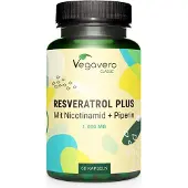 Vegavero Resveratrol + Nicotinamid 60 St Kapseln
