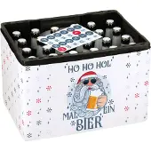 Herz&Heim Bierkastenbanderole als Adventskalender "Ho Ho ....hol mal ein Bier"