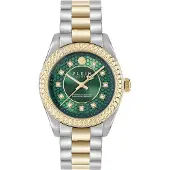 Philipp Plein Watches Damenuhr Queen Supreme Bicolor Grün PW7FA0426