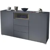 Vladon SIDEBOARD Skadu Eiche sägerau