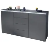 Vladon SIDEBOARD Faro Anthrazit matt
