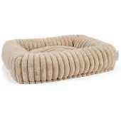 Rewer GmbH TrendPet Biscuit Cube Hundebett braun/ caramell (100x75x18cm)