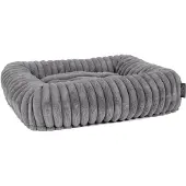 Rewer GmbH TrendPet Biscuit Cube Hundebett grau (100x75x18cm)