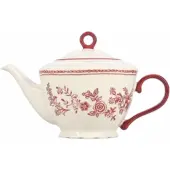 Salt & pepper Teekanne Cyril Ivory / Burgundy 920 ml