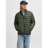 Jack & Jones 12280971_1647_XL, Puffer, Uni, Erwachsener, Reißverschluss, Nylon, Grün