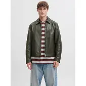 Jack & Jones Lederjacke in Mountain View | Gr.: XXL