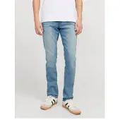 Jack & Jones Slim-fit-Jeans "JJIGLENN – Jeans mit Stretch, niedriger Leibhöhe und Taschen" Baumwollmischung, slim fit