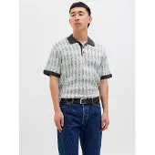 Jack & Jones Kariert Gestricktes Polo
