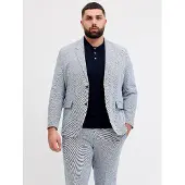 Jack & Jones Klassischer Blazer in Faded Denim | Gr.: 64