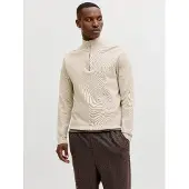 Jack & Jones Einfarbig Sweatshirt Mit Halbem Reißverschluss