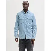 Jack & Jones Jeanshemd "JJEWESTERN JJSHIRT AT 187 NOOS" mit Brusttaschen