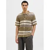 Jack & jones Gestreift Gestricktes Hemd
