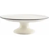 Salt & pepper Tortenplatte Nero White 31 x 10,5 cm