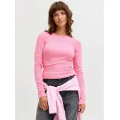 JJXX Longsleeve "Freya" in Rosa - S