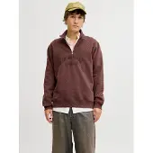 Jack & Jones Sweatshirt Mit Halbem Reißverschluss