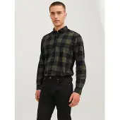 Jack & Jones Langarmhemd "JJEGINGHAM TWILL SHIRT L/S NOOS"