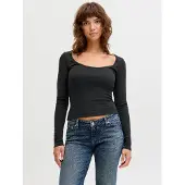 JJXX Langarmshirt JXSTAR LS U NECK TOP damen