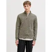 Jack & Jones Einfarbig Sweatshirt Mit Halbem Reißverschluss
