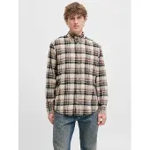 Jack & Jones Langarmhemd "JJECLASSIC FLANNEL CHECK SHIRT LS SN"