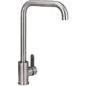 Aquanello Forma Massiver Einhebel-Küchenmischhahn aus Edelstahl SS-1001-FM