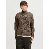 Jack & Jones Einfarbig Sweatshirt Mit Halbem Reißverschluss
