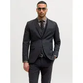 Jack & Jones 12141107, Elasthan, Polyester, Wolle, Schwarz