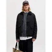 Jack & Jones Herren River Utility Mantel Schwarz