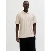 Jack & Jones Basic Kurzarm-poloshirt Beige L Mann Beige L