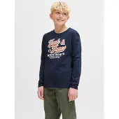 Jack & Jones Langarmshirt JJELOGO TEE LS kind