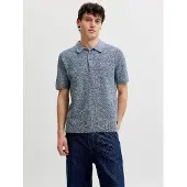 Jack & Jones Herren gestricktes Poloshirt Bluriley Knit Polo