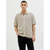 Jack & Jones Einfarbig Gestricktes Hemd