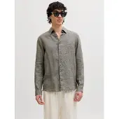 Jack & Jones Langarmhemd "JPRBLALAWRENCE LINEN LS SHIRT SN"