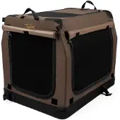 Rewer GmbH TrendPet Faltbare Hundebox TPX-Pro 90 Braun