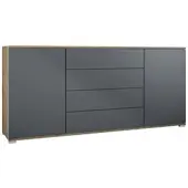 Vladon SIDEBOARD Santo Anthrazit matt
