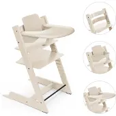 Stokke Tripp Trapp Bundle Treppenhochstuhl inklusive Babyset & Tray, weiss